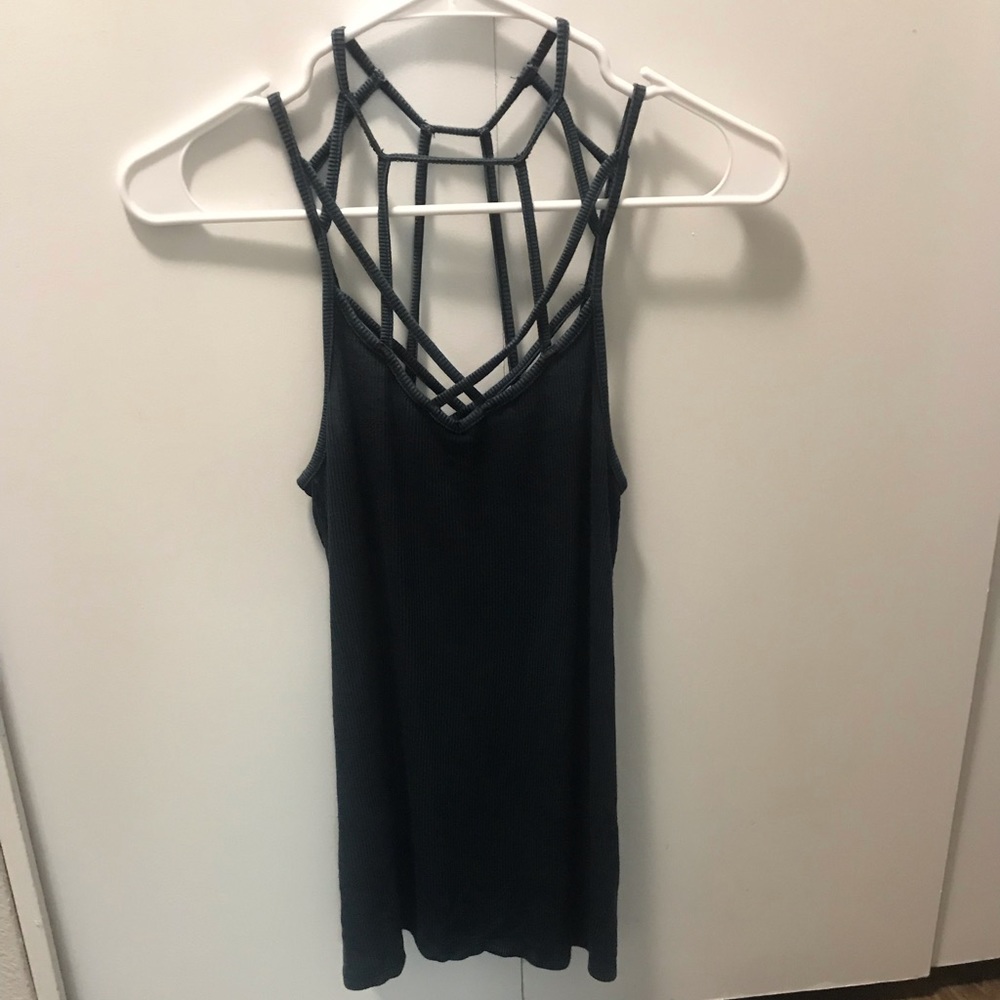 Soft & sexy rib strappy tank
